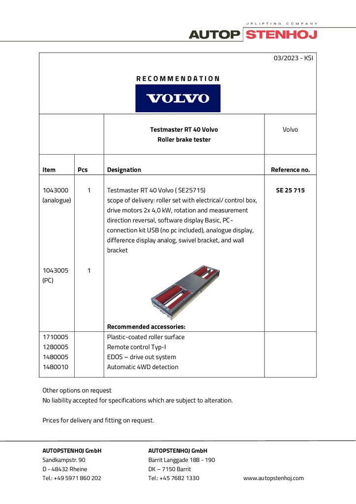11 RT 40 PC  SE25715 EN Volvo 3 pdf - Volvo